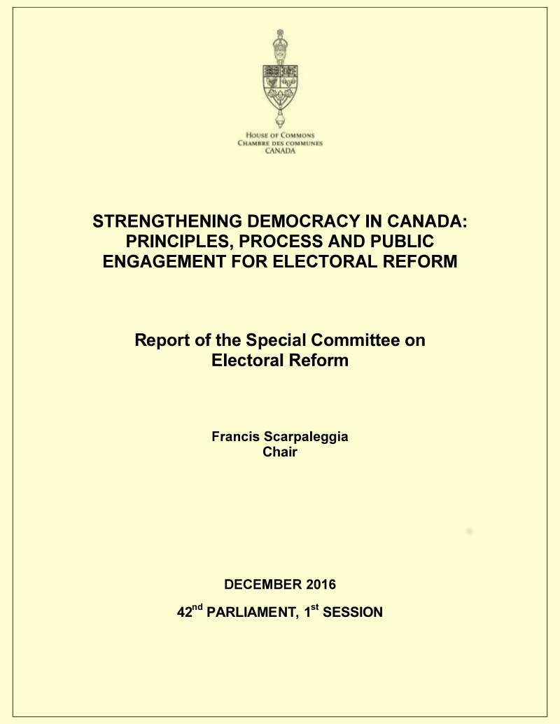 electoral-reform motion